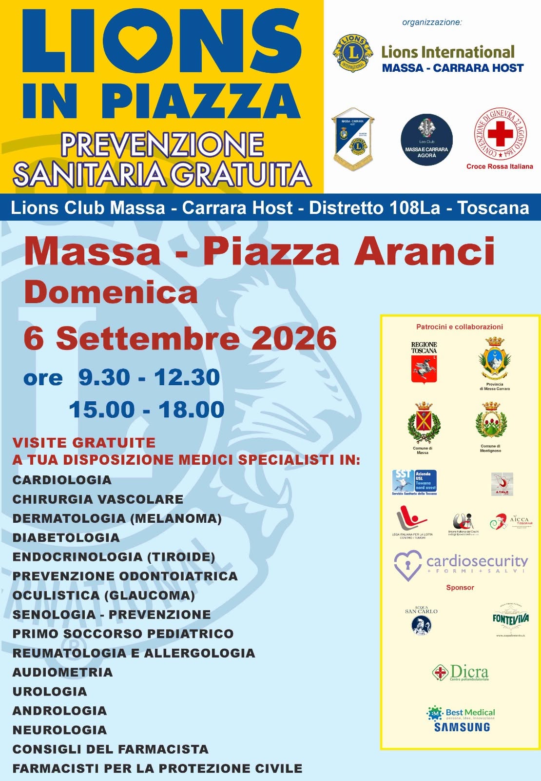 lions in piazza 6.9.26